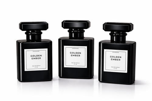 Golden Ember Eau de Parfum Amber Vanilla Brown Sugar Perfume Connected Boutique