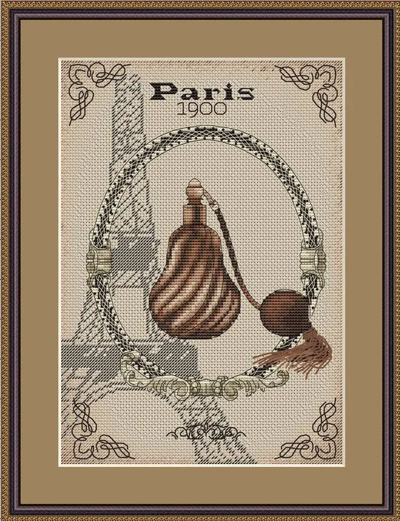 The perfume - PDF Cross Stitch Pattern